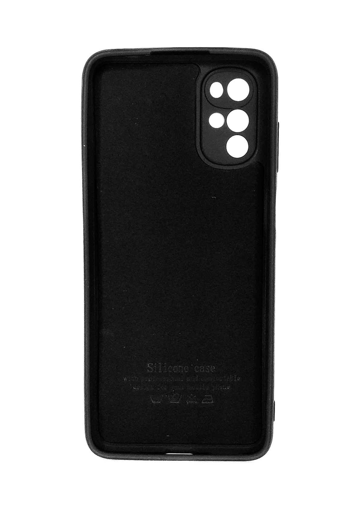 Protectores para celular  para Motorola  Moto G22 Funda de silicona con felpa Negro